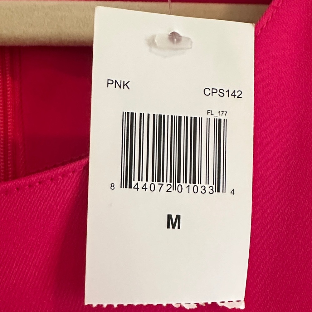 Vibrant PinkCaroline Rose  Short Sleeve Dress - Picture 3 of 4